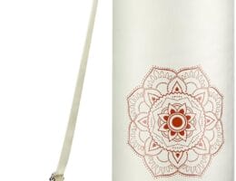 Gonex Yoga Mat Bag, Yoga Mat Carrier Full-Zip Exercise Yoga Mat Carry Bag for Women Men with 2 Multi-Functional Storage Cargo Pockets Extra Wide Adjustable Shoulder Strap