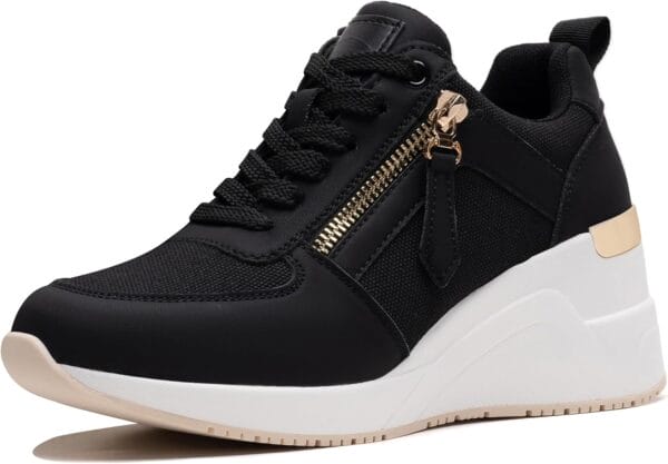 Viscozzy High Heel Wedge Sneakers for Women