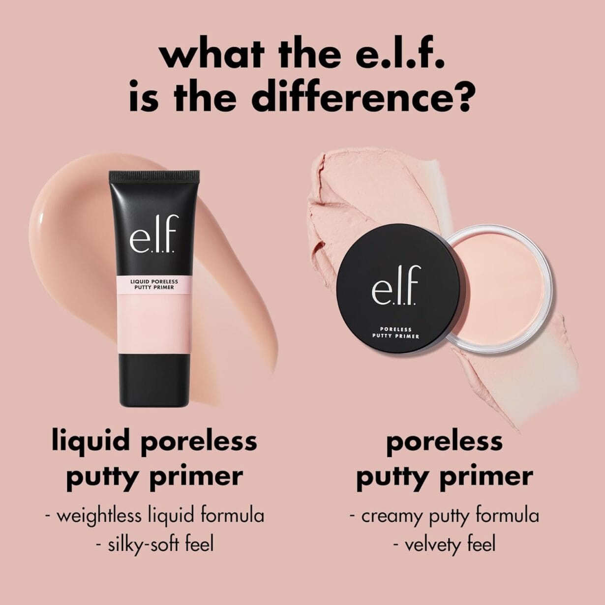 e.l.f. Liquid Poreless Putty Primer, Lightweight Face Primer For Long-lasting Makeup Wear, Creates A Smooth Complexion, Vegan & Cruelty-free - Image 6
