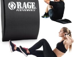 Abdominal Mat, Ab Mat, Core Trainer, Crossfit Core Workouts, Sit ups, Crunches – Workouts Included