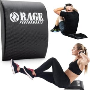 Abdominal Mat, Ab Mat, Core Trainer, Crossfit Core Workouts, Sit ups, Crunches - Workouts Included