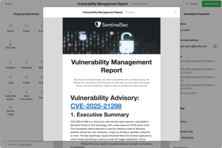 Prompt engineering: Generate vulnerability advisories at scale
