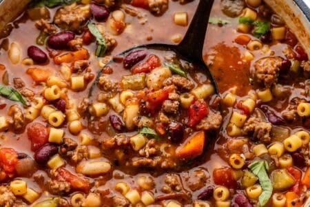 Classic Pasta e Fagioli – The Stay At Home Chef