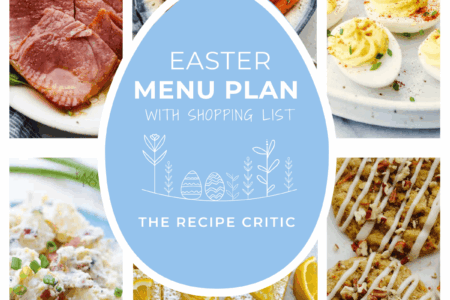 The PERFECT Easter Dinner Menu Plan