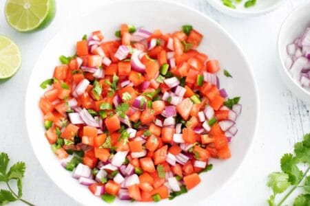 Pico de Gallo – Only 5 Ingredients!