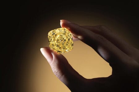 Alrosa Unveils 100+ Carat ‘New Sun,’ Russia’s Largest Polished Colored Diamond