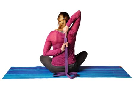 Open Your Shoulders with a Yoga Strap
