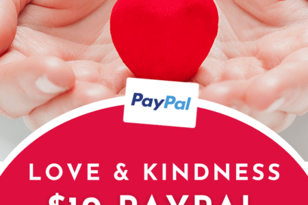 Love & Kindness $10 Paypal Cash Instant Win • Steamy Kitchen Recipes Giveaways