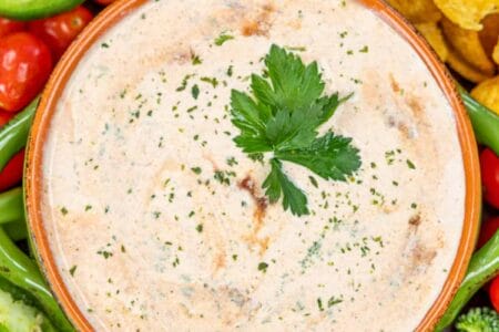 Creamy Salsa Ranch Dip – Plain Chicken