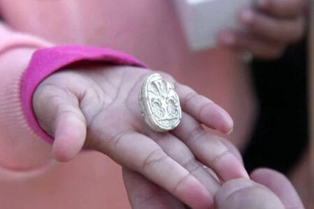Tiny Hand, Timeless Treasure: 3-Year-Old Girl Unearths 3,800-Year-Old Amulet