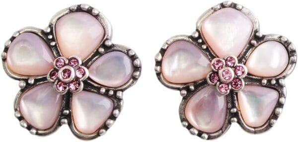 The Noble Collection Hermione's Yule Ball Earrings - Silver Plated