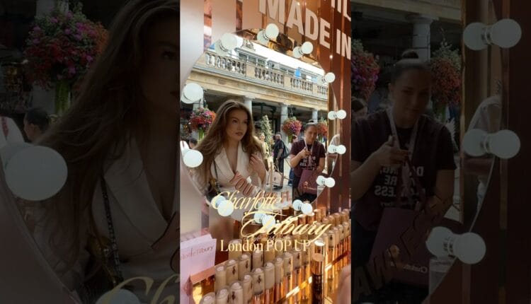 Charlotte Tilbury Pop Up in London #makeup #london