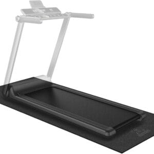 HAPBEAR 2.5x5/3x6/3x7ft Exercise Equipment Mat, Treadmill, Elliptical, Rowing Machine, Peloton Bike Mat for Hardwood Floors, Carpet - Weight Bench Pad Fitness Gym Equipment Mat