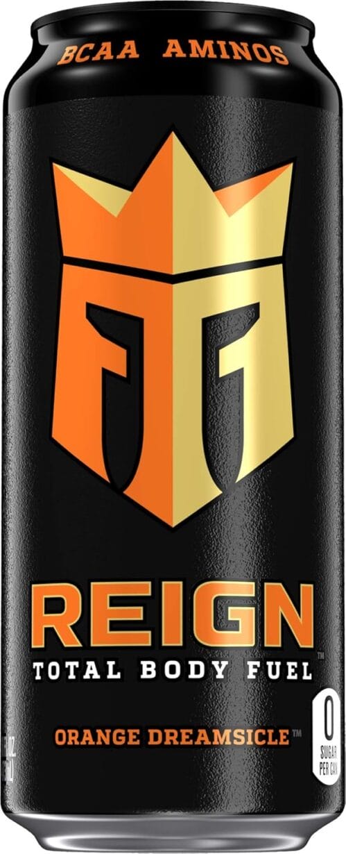 Reign Total Body Fuel, Orange Dreamsicle, Fitness & Performance Drink, 16 Fl Oz (Pack of 12) - Image 3