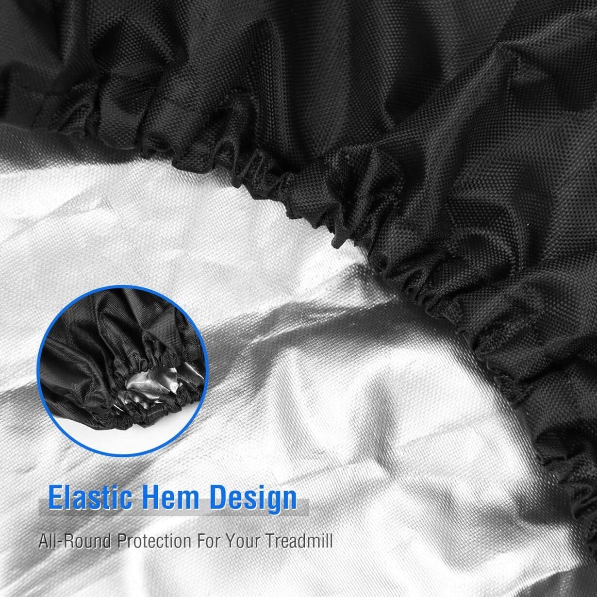 Under Desk Treadmill Cover, Dust-Proof Walking Pad Cover, Waterproof Protective Cover for Walking Treadmill Office Under Desk(Cover Only) - Image 3