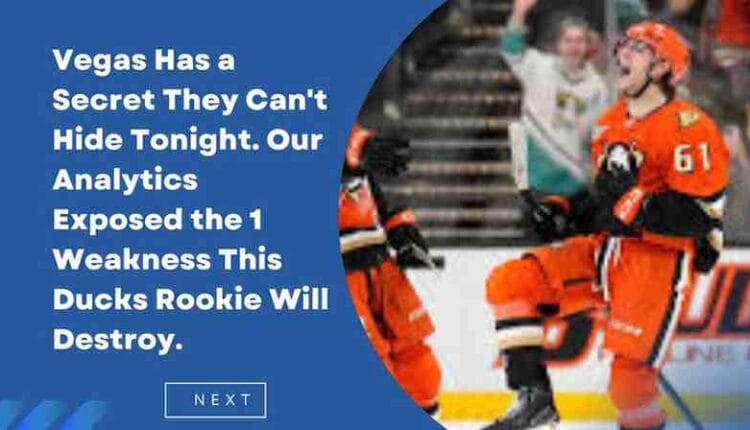 Golden Knights vs. Ducks NHL Prediction: Target Cutter Gauthier vs. Vegas' Leaky Defense

